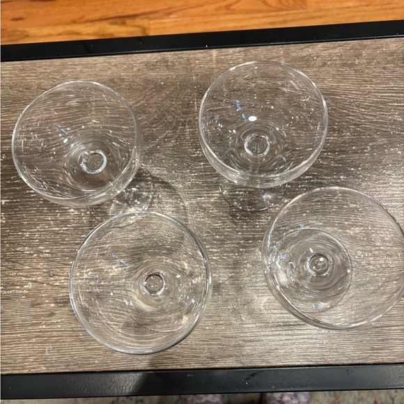 Set of 4 champagne/cocktail coupes - Picture 2 of 6
